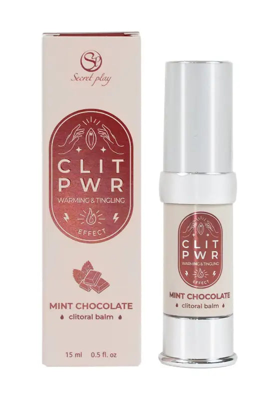 baume pour clitoris clit pwr menthe chocolat disponible chez LollyDoll