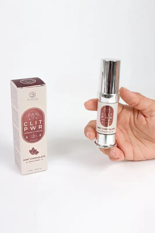 baume pour clitoris clit pwr menthe chocolat disponible chez LollyDoll