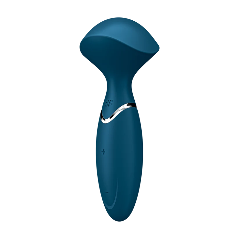 Mini Wand-er Vibromasseur Satisfyer - Bleu - Satisfyer - Vibromasseur disponible chez LollyDoll, pas cher