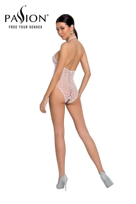 body resille ouvert bs087 blanc disponible chez LollyDoll