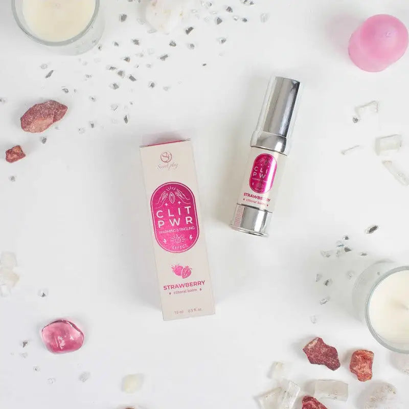 baume pour clitoris clit pwr fraise disponible chez LollyDoll