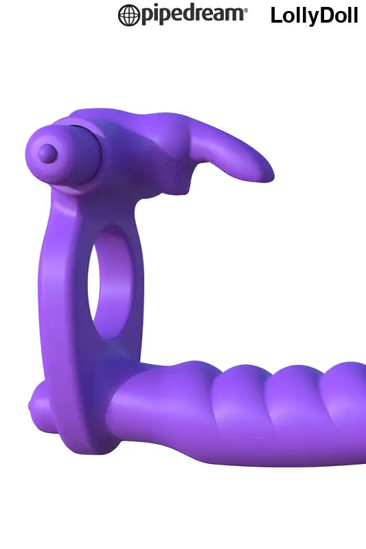 Cockring rabbit double pénétration pour une stimulation intense. Gode double pénétration pour une disponible chez LollyDoll