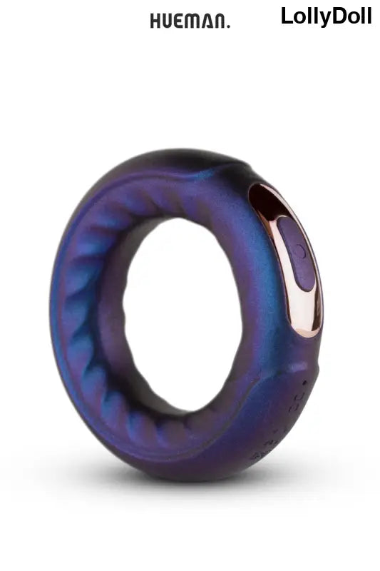 Cockring vibrant Saturn Hueman, gaine de plaisir pour des sensations intenses. Stimule et disponible chez LollyDoll
