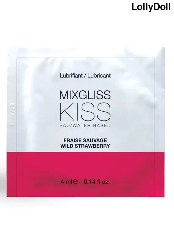 Découvrez la délicieuse dosette de lubrifiant saveur fraise de 4 ml, idéale pour pimenter vos moments intimes. Facile à utiliser, cette dosette vous offre une sensation de douceur et de confort. Parfait pour un plaisir gourmand et sensuel. À retrouver chez LollyDoll.