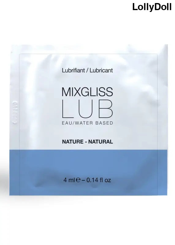 Découvrez la dosette de lubrifiant nature de 4 ml, idéale pour des moments intimes en toute simplicité. Pratique et discrète, cette dosette vous accompagne partout. Parfaitement adaptée à la catégorie des dosettes et testeurs, elle vous offre une lubrification naturelle. Disponible chez LollyDoll pour des instants de plaisir sans contrainte.
