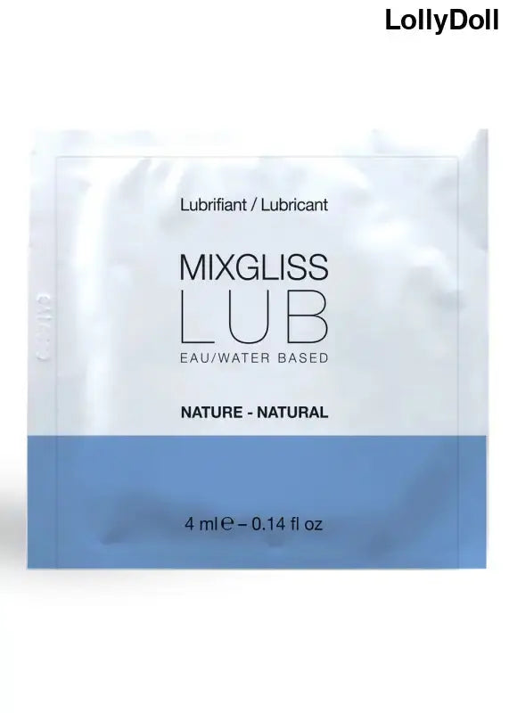 Découvrez la dosette de lubrifiant nature de 4 ml, idéale pour des moments intimes en toute simplicité. Pratique et discrète, cette dosette vous accompagne partout. Parfaitement adaptée à la catégorie des dosettes et testeurs, elle vous offre une lubrification naturelle. Disponible chez LollyDoll pour des instants de plaisir sans contrainte.