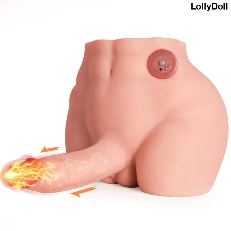 Vibromasseur réaliste pour femme Paul fessier et verge réaliste - LollyDoll