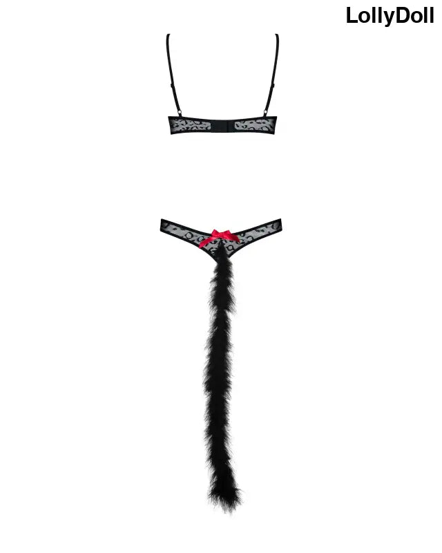 Découvrez le Gepardina Costume modulable en noir, un ensemble sexy et élégant qui fera sensation. Parfait pour mettre en valeur votre silhouette et ajouter une touche de glamour à vos soirées spéciales. Composé de pièces ajustables pour un look personnalisé et irrésistible. Disponible chez LollyDoll.