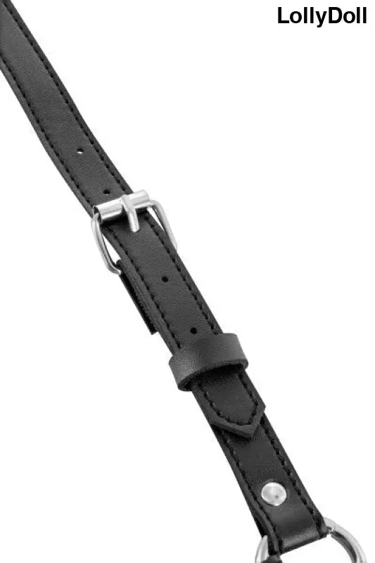 Harnais poitrine à pointes Fetish Tentation, parfait pour ajouter une touche de provocation à vos jeux érotiques, ce harnais ajustable saura mettre en valeur votre silhouette avec ses détails élégants et osés. Un incontournable pour les amateurs de sensations fortes. Disponible chez LollyDoll.