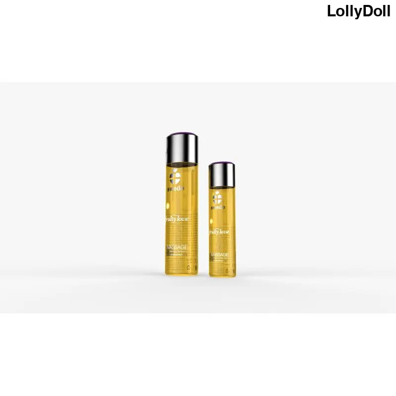 Huile de massage - Fruit tropical Miel disponible en 60ml et 120ml chez LollyDoll.fr