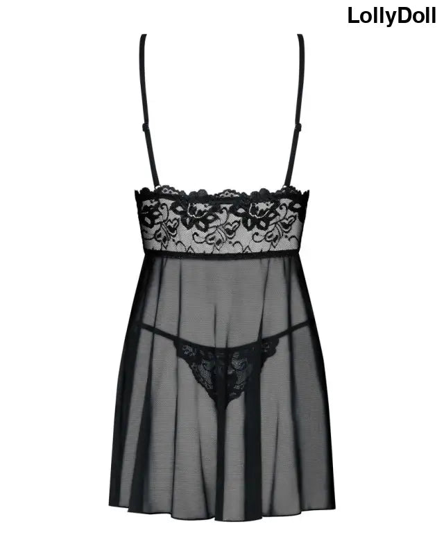 Découvrez l'Idillia | Imperia Babydoll noir, un incontournable de la catégorie Babydoll. Son design élégant et sa dentelle raffinée vous séduiront à coup sûr. Parfait pour une soirée en amoureux ou pour vous sentir irrésistible au quotidien. Disponible chez LollyDoll pour compléter votre garde-robe avec style.