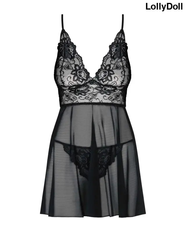 Découvrez l'Idillia | Imperia Babydoll noir, un incontournable de la catégorie Babydoll. Son design élégant et sa dentelle raffinée vous séduiront à coup sûr. Parfait pour une soirée en amoureux ou pour vous sentir irrésistible au quotidien. Disponible chez LollyDoll pour compléter votre garde-robe avec style.