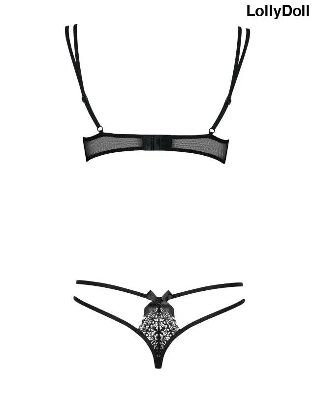 L'ensemble vu de dos Intensa Ensemble 2 pcs - Noir