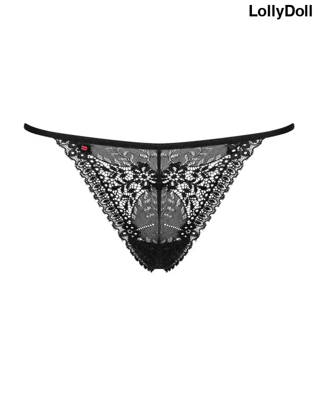 Découvrez l'élégant Intensa String en noir, un indispensable de la catégorie String, Culotte, Tanga & Shorty. Conçu pour allier confort et style, ce string mettra en valeur vos courbes avec subtilité. Craquez pour la sophistication à l'état pur avec ce modèle résolument sensuel. Disponible chez LollyDoll.