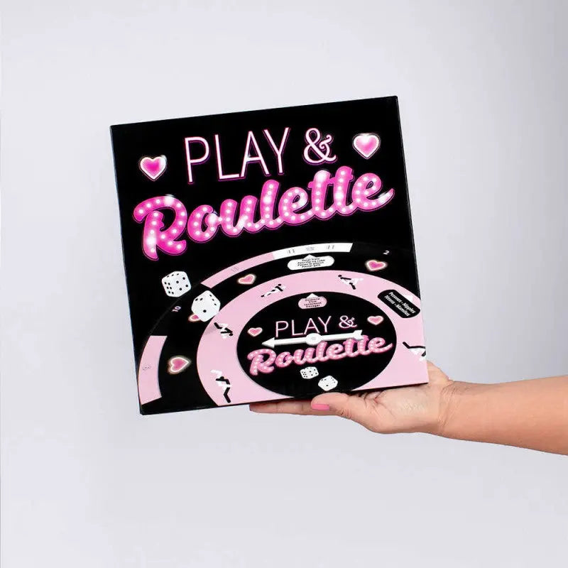 Coffret du jeu de société coquin Sex roulette play et roulette chez LollyDoll au meilleur prix
