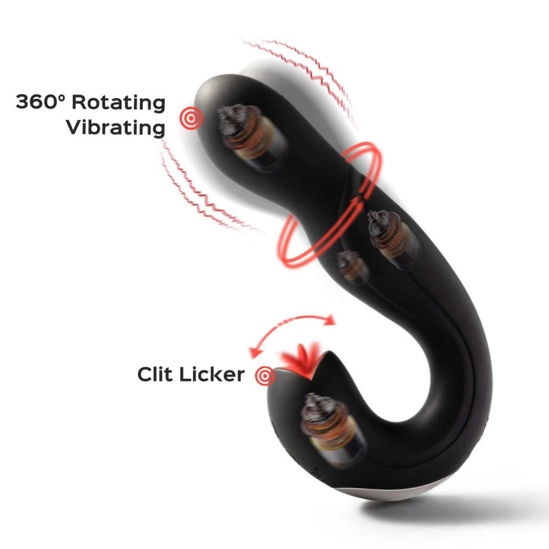 Description de toutes les fonctions du joi pro 2 black lécheur de clitoris sur votre site en ligne LollyDoll