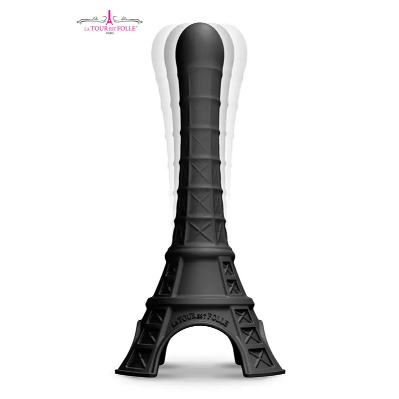 Vibromasseur La Tour Est Folle - noir disponible chez LollyDoll