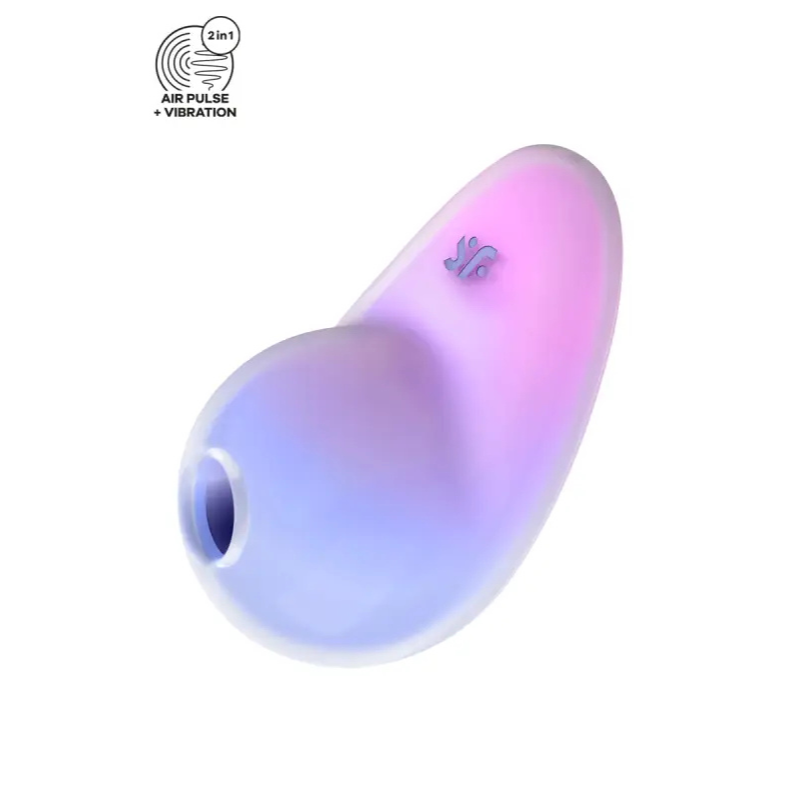 Stimulateur Pixie Dust air pulsé et vibrations - rose et violet disponible sur LollyDoll
