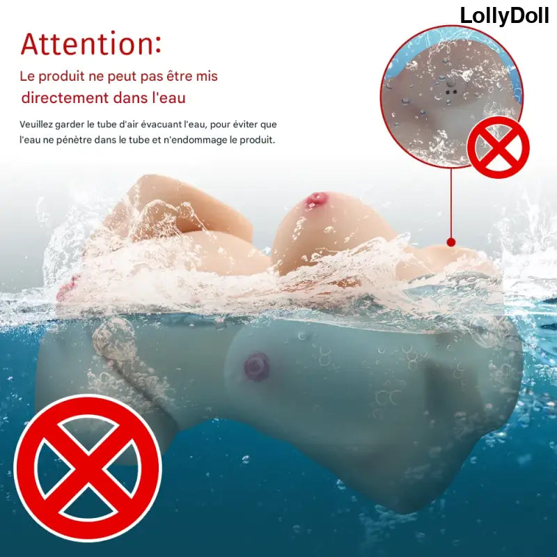 Petite poupée sexuelle Eva Auto-Nettoyante Nouvelle Génération disponible chez LollyDoll.fr