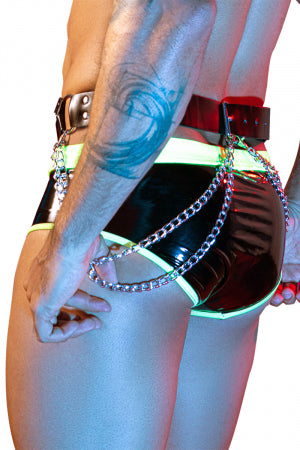 Shorty sexy fluo