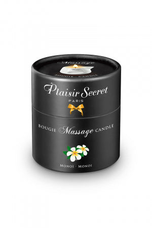 Bougie de massage gourmande Monoi