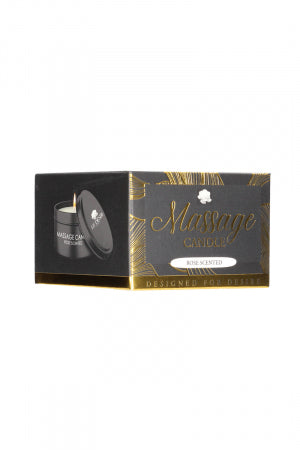 Bougie de massage érotique rose 100g