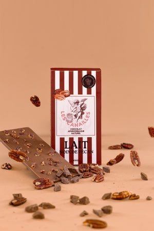 Chocolat au lait noix de pécan Tablette 100g