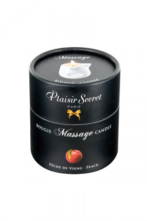 Bougie de massage Pêche