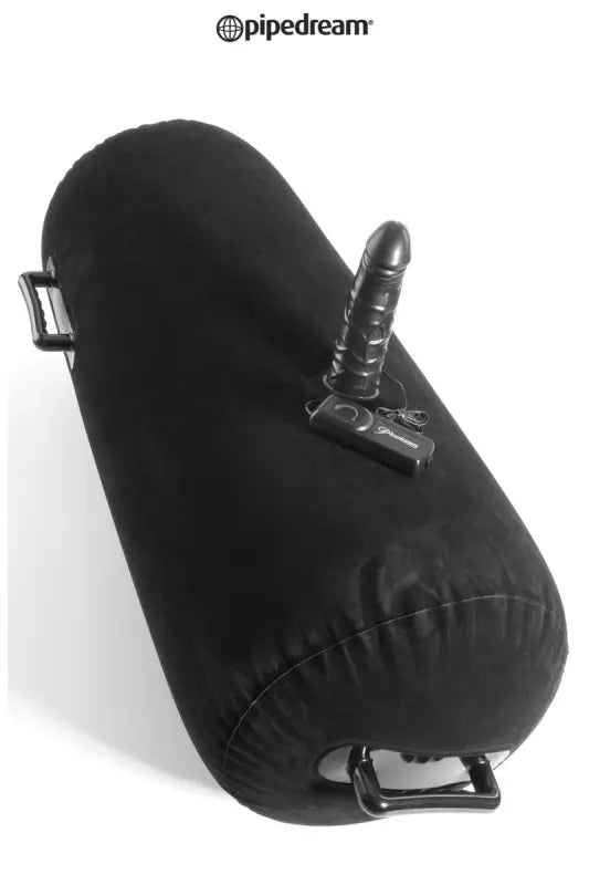 Jouet sexuel gonflable noir.