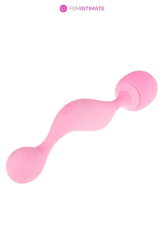 Masseur rose à deux têtes.