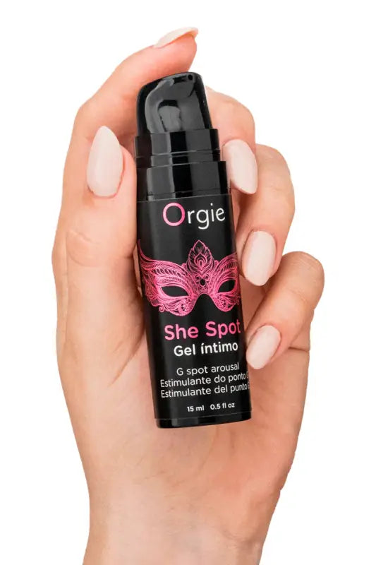 Gel stimulateur de point G She Spot flacon pompe de 15ml - LollyDoll