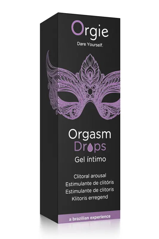 Découvrez le gel d'excitation du Clitoris Orgasm Drops chez LollyDoll