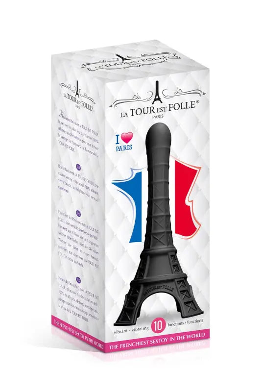 Vibromasseur La Tour Est Folle - noir LollyDoll