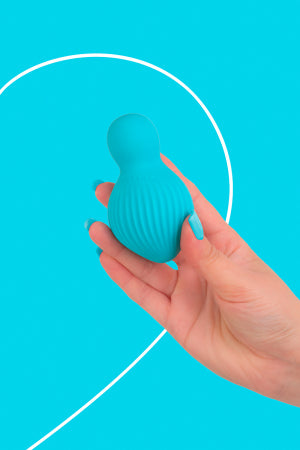 Mini vibro rechargeable EnchantedDesire bleu · Fairygasm · vue 2