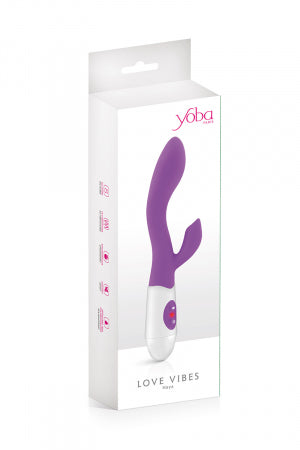 Vibromasseur Rabbit Naya violet · Yoba · vue 2