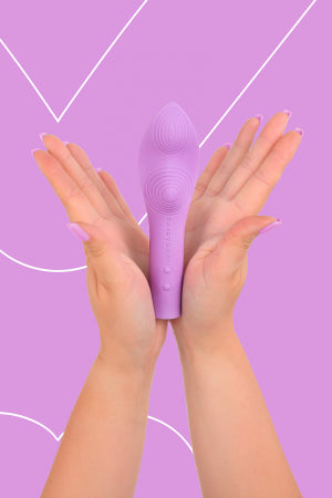 Vibro rechargeable LunaCharm violet · Fairygasm · vue 2