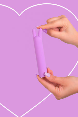Mini vibro rechargeable BlissStars violet · Fairygasm · vue 2