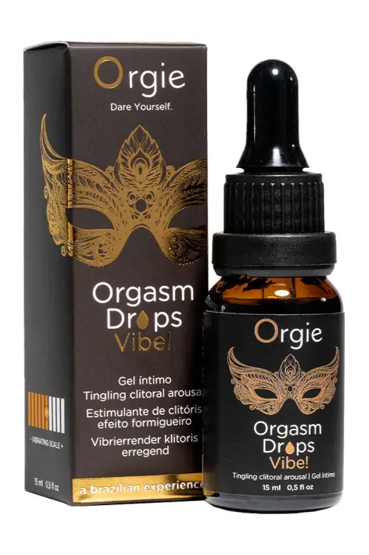 Gel d'excitation du Clitoris Orgasm Drops Vibe 15ml - LollyDoll