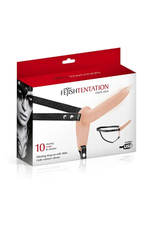 Gode ceinture chair vibrant Fetish Tentation chez LollyDoll