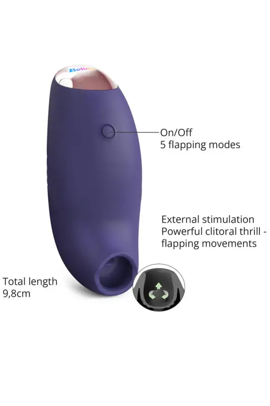 Stimulateur clitoridien Believer violet - Love to Love LollyDoll