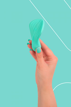 Mini vibro rechargeable SilkenTouch vert