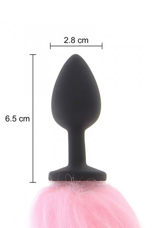 Plug anal Licorne avec queue lumineuse