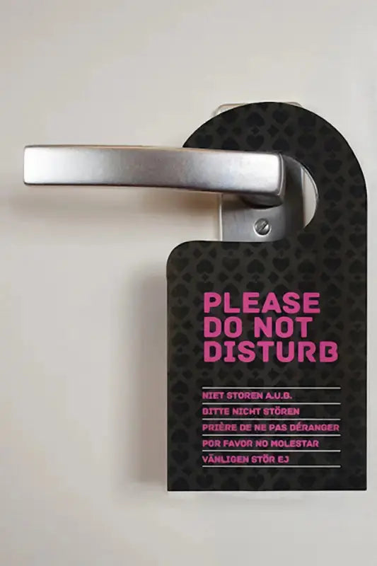 Dés coquins Accroche-porte ’Ne pas déranger’.