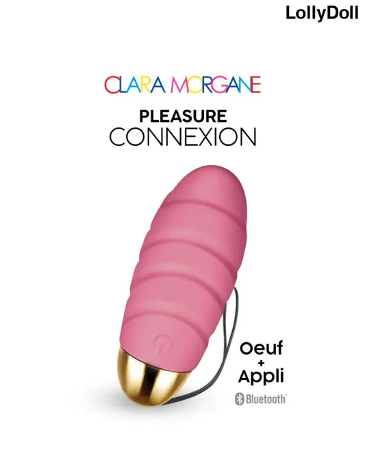 Pleasure connexion Rose - Oeuf vibrant - Clara Morgane - Oeuf vibrant disponible chez LollyDoll, pas cher