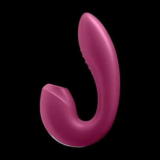 Découvrez le Stimulateur clitoridien et Vibromasseur point G Satisfyer Sunray en violet, un jouet sensuel conçu pour offrir des plaisirs intenses. Profitez de ses vibrations puissantes pour stimuler vos zones érogènes préférées. Un incontournable pour des moments de plaisir en solo ou en couple. Disponible chez LollyDoll.