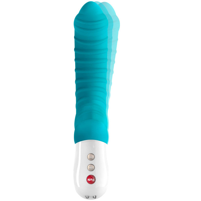 Stimulateur de point G et Vibromasseur Tiger – strié Pétrole pour des orgasmes à répétition pas cher chez LollyDoll