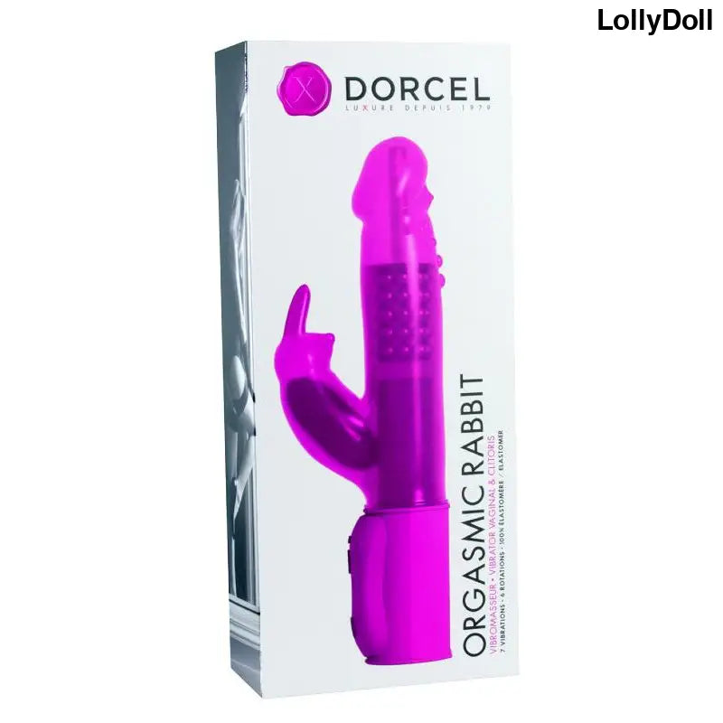 Vibrateur lapin violet.