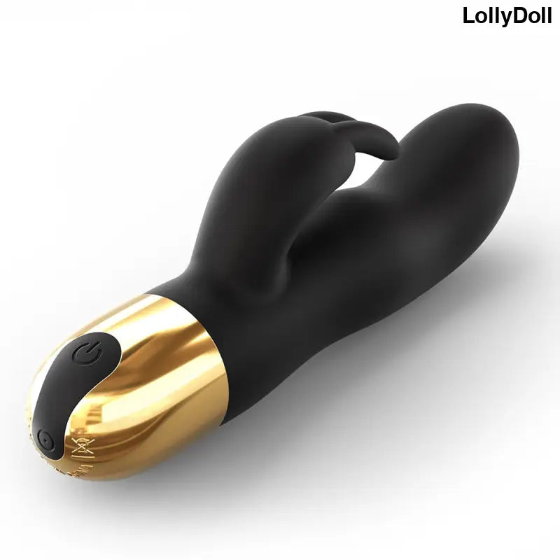 Découvrez le Vibromasseur Rabbit Expert G en Noir et Or, un jouet sensuel et élégant pour des plaisirs intenses. Sa forme ergonomique combine stimulations clitoridienne et vaginale pour une expérience unique. Ajoutez une touche de luxe à vos moments intimes avec ce vibromasseur sophistiqué. Disponible chez LollyDoll.