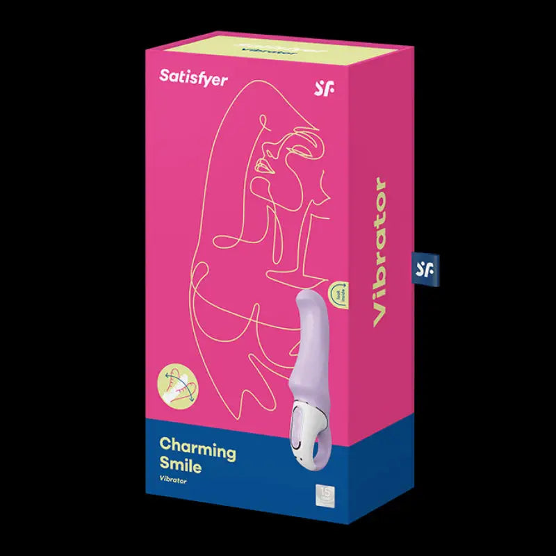 Vibromasseur Satisfyer Vibes Charming Smile - Violet - Satisfyer - Vibromasseur pas cher disponible chez LollyDoll