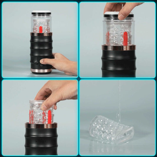 Warrior – Masturbateur Homme Automatique Thrusting Stroker pour des sensations exceptionnelles disponible au meilleur prix chez LollyDoll